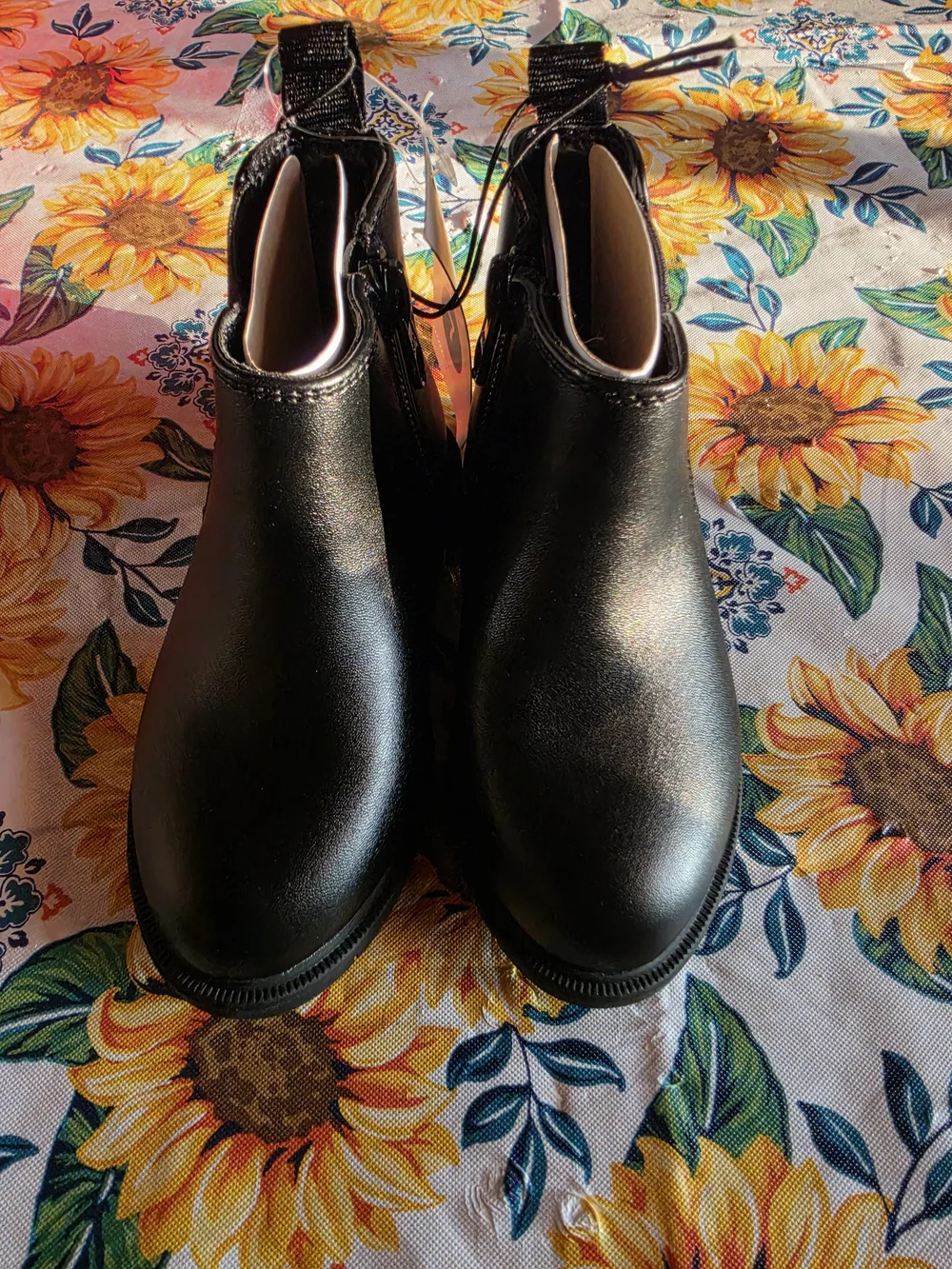 Girls Black Chelsea Ankle Boots — Sleek Slip-On Booties